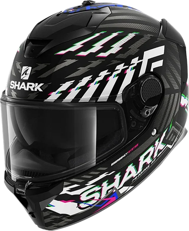 Shark Spartan GT E-Brake Matt Black / Blue / Anthracite