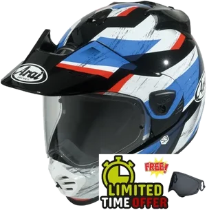 Arai Tour-X5 Anodize Multi - Free Dark Visor