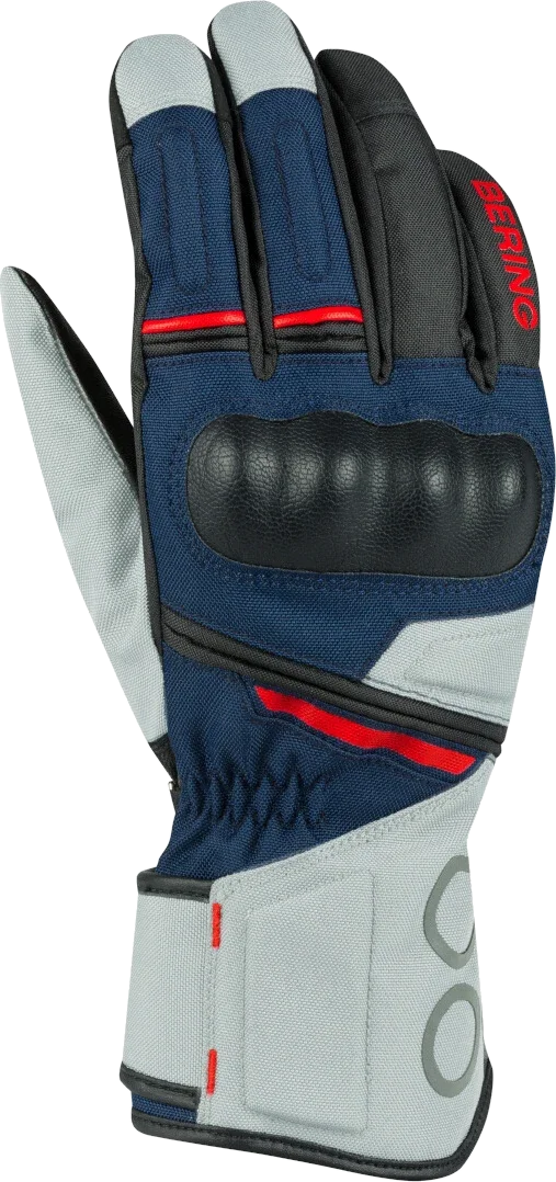 Bering Siberia Gloves, grey/blue