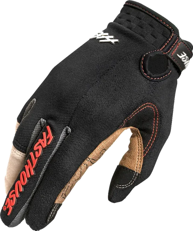 Fasthouse Ridgeline Ronin Youth Glove - Black, black