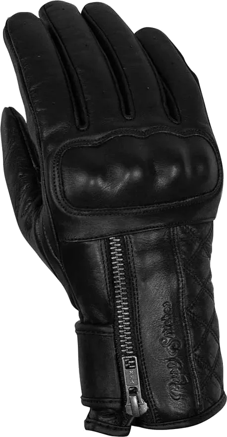 Rusty stitches Kathy Gloves, Black