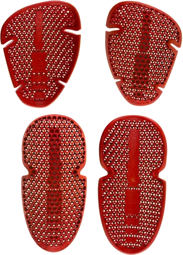 Alpinestars Bio Air Protection Kit Type B Kit 4pc Elbow Guards, Red