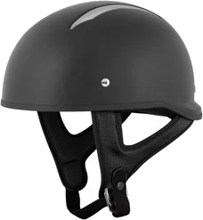 Speed & Strength Speed and Strength Speed & Strength SS310 Solid Speed Half Helmet, Matte Black