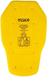 DXR BACK PROTECTOR LEVEL 2, Yellow