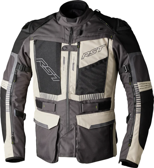 RST Pro Series Ranger CE Mens Textile Jacket - Sand / Graphite, sand graphite