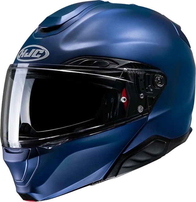 HJC RPHA 91 Flat Blue Semi Flat Metallic Blue Modular Helmet, metallic blue