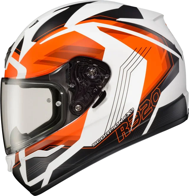 Scorpion EXO-R320 Hudson Helmet CLOSEOUT, orange