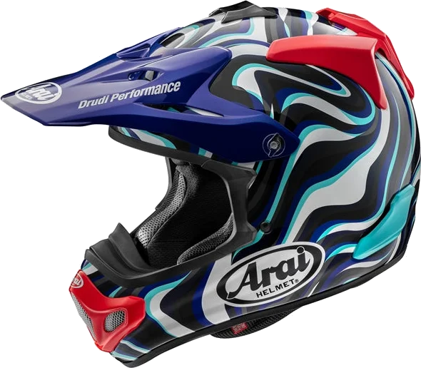 Arai VX-Pro4 Stream Helmet, Blue Red