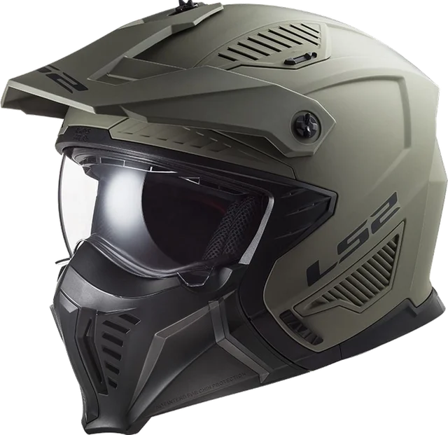 LS2 OF606 Drifter Solid Matt Sand 06 Multi Helmet, Matt Sand
