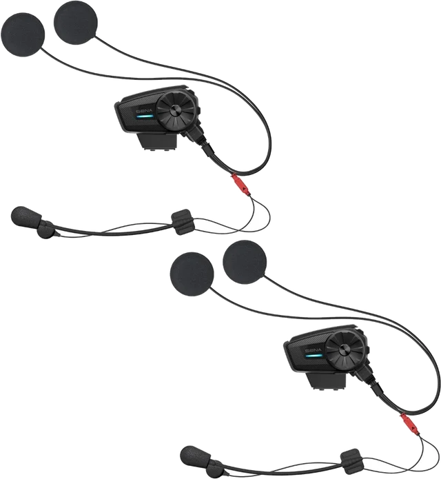 Sena Spider ST1 HD Bluetooth Communication System Double Pack, black