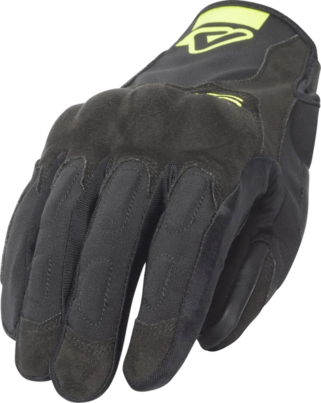 Acerbis Scrambler Motorcycle Gloves, black/yellow