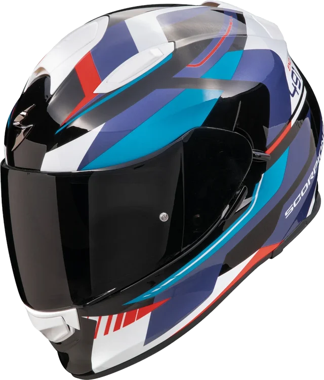 Scorpion EXO 491 Abilis Black / White, Black/Red/Blue