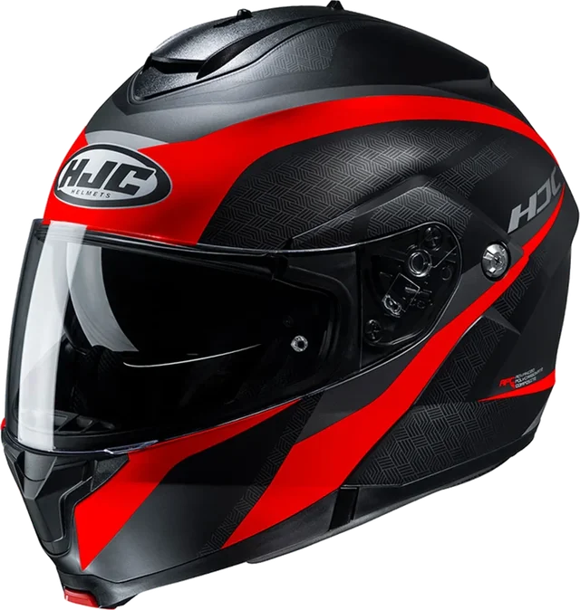 HJC C91 Helmet Taly MC1SF Black/Red Matt