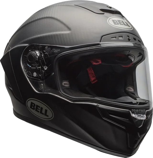 Bell Race Star Flex DLX 2023 - Matt Black - Protint Visor