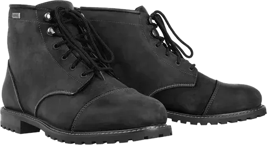 Oxford Hardy Mens Boots - Charcoal, Black