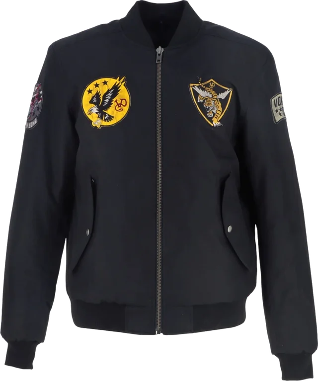 Helstons Von Dutch X Helstons Fight Motorcycle Textile Jacket, black