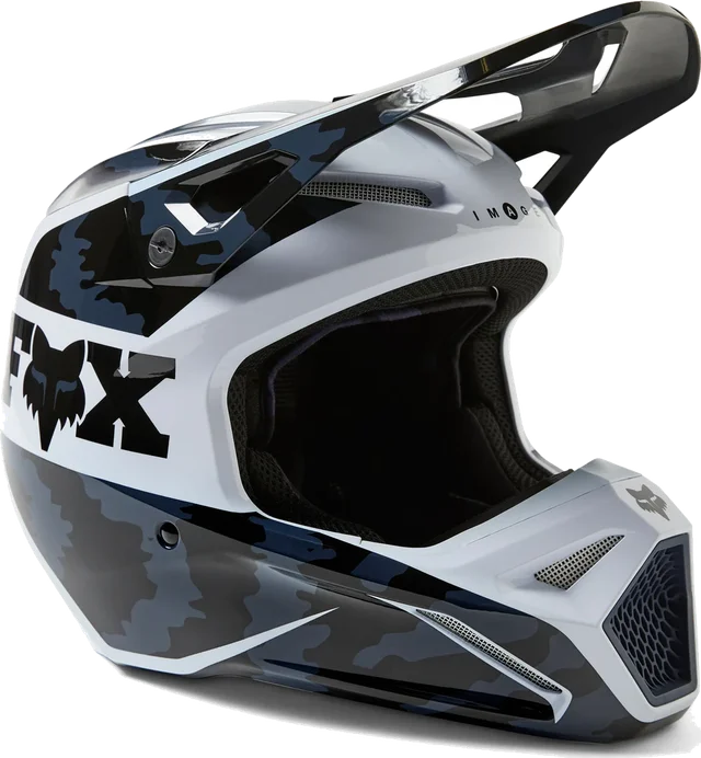 FOX V1 Nuklr Motocross Helmet, black