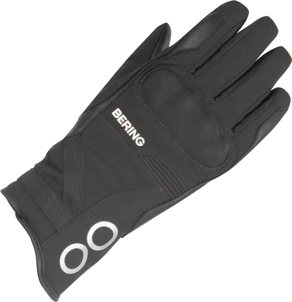 Bering Arctic Ladies Textile Gloves Black, Black