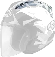 Arai Type-12 Sz-r Vas Diffuser Mimesis White