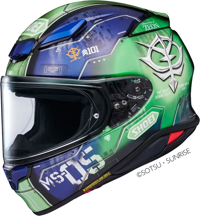 Shoei NXR2 MS-05 Zaku I TC-11 Helmet