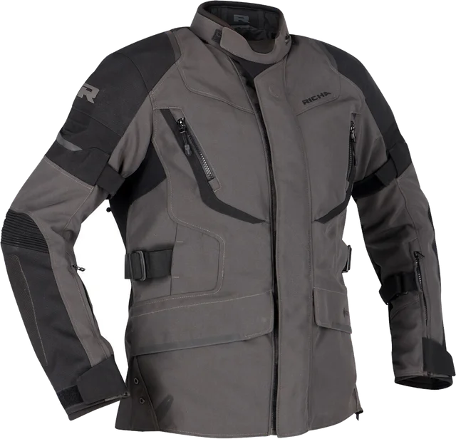 Richa Cyclone 2 Gore-Tex waterproof Ladies Motorcycle Textile Jacket, dark grey/black