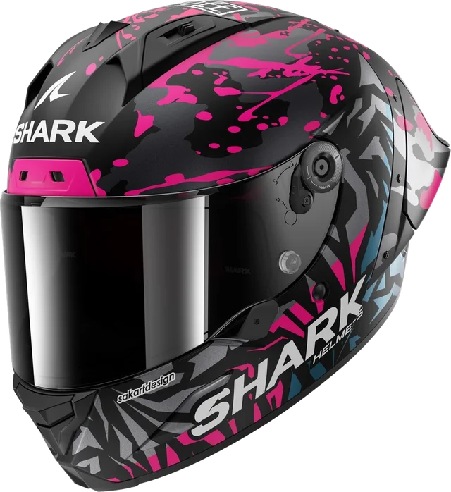 SHARK Aeron GP FIM Replica Redding Black / Violet / Blue