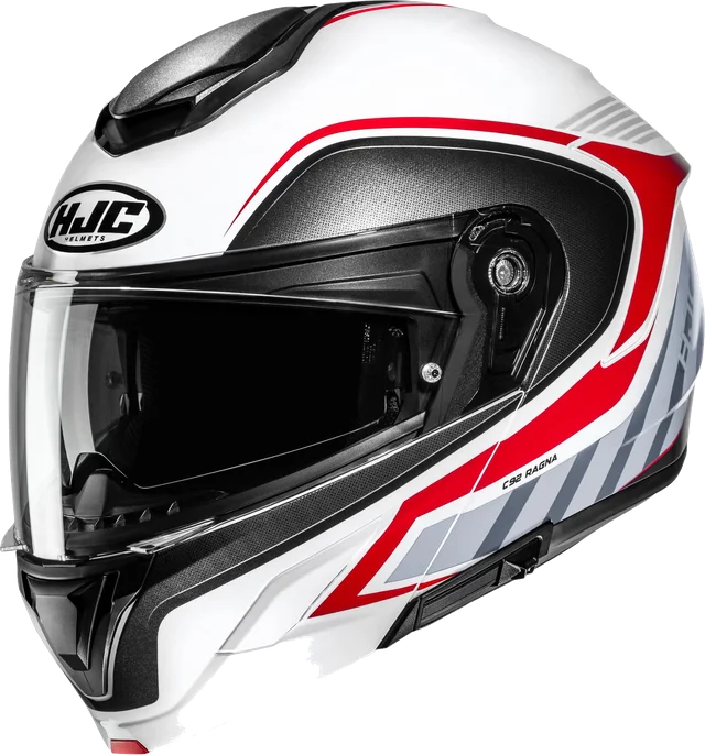 Hjc C92 Ragna Modular Helmet Red, white/grey/red
