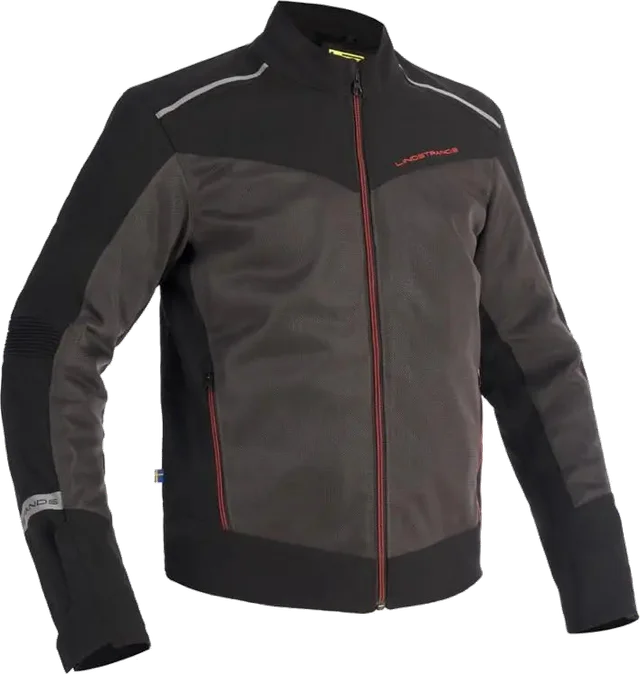 Lindstrands Delsbo Textile Jacket Black / Grey