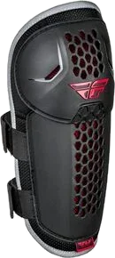 Fly Racing Youth Black/Red Barricade Knee/Shin Guard, Black