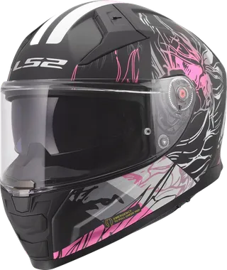 LS2 FF811 Vector II Darflo Matt Black / Pink