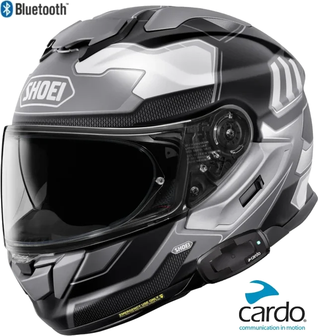 Shoei GT-Air 3 Bluetooth Helmet Agility TC-5 Cardo Packtalk S