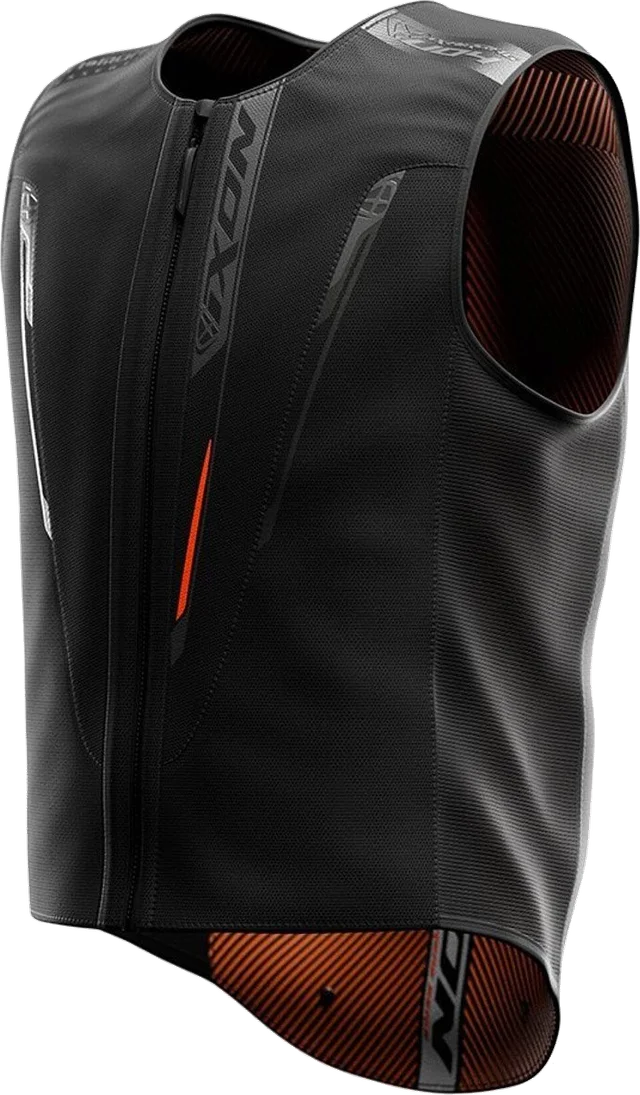 IXON IX-Airbag U04 Black / Grey, Black / Grey