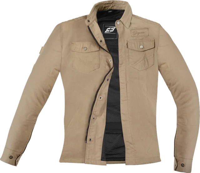 Bogotto B-Swift Beige Motorcycle Riding Shirt, Beige