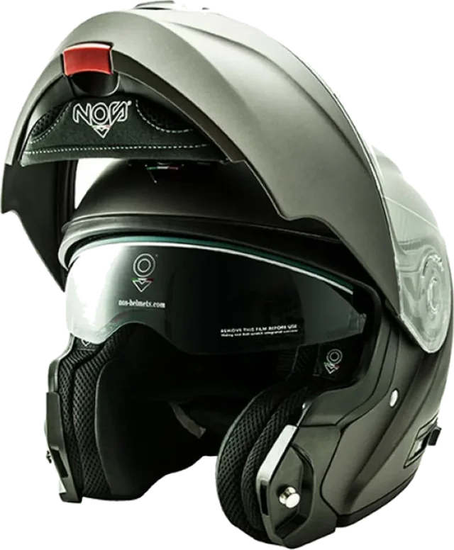 Nos NS-8 Helmet Titanium Matt, Black