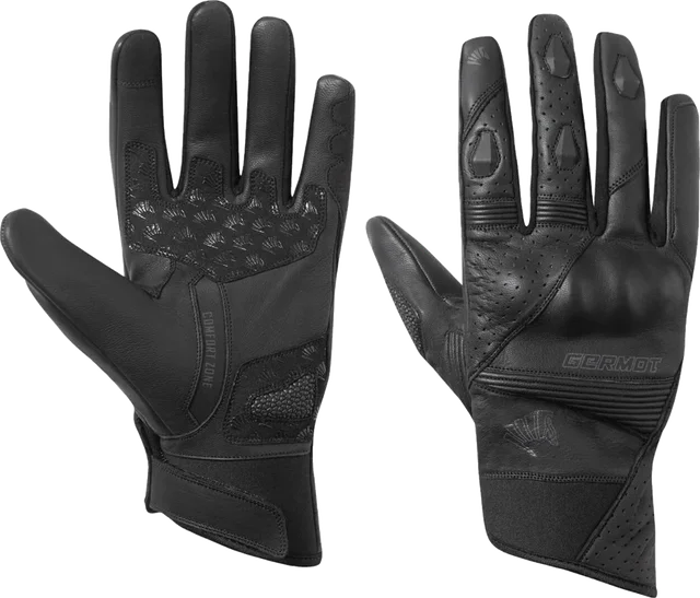 Germot Thompson Motorcycle Gloves, black