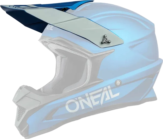 O'Neal 1 Series Visor Helmet Accessories, blue