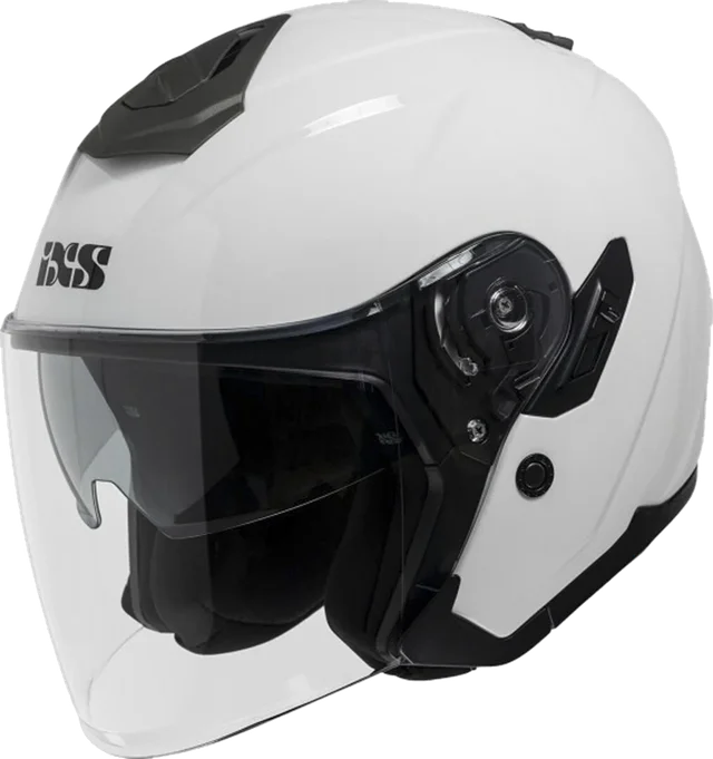 IXS iXS92 FG 1.16 Matt Grey Jet Helmet, white