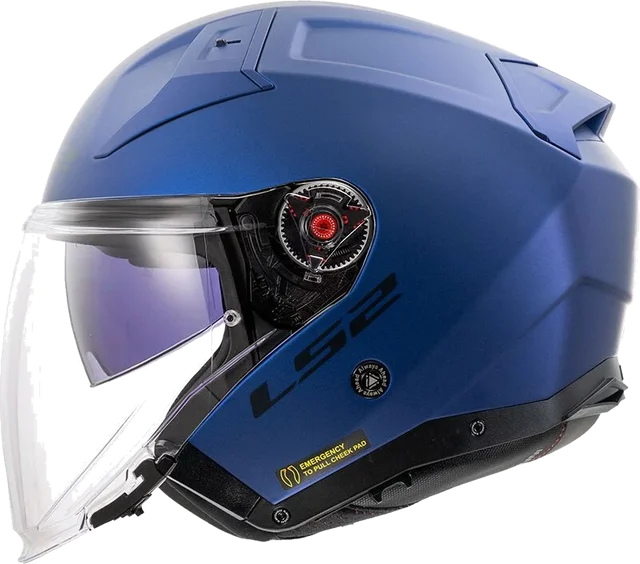 LS2 Infinity 2 Solid Navy Blue-06, Solid Navy
