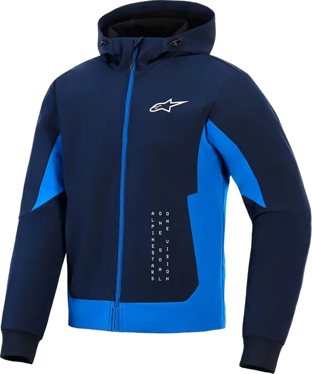 Alpinestars Radium Tech Hoodie Night Navy Royal Blue, Night Navy Royal Blue