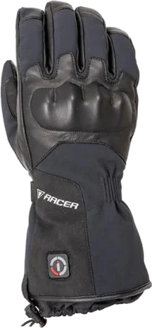 Racer C2 Heated Ladies Gloves - Black, Black