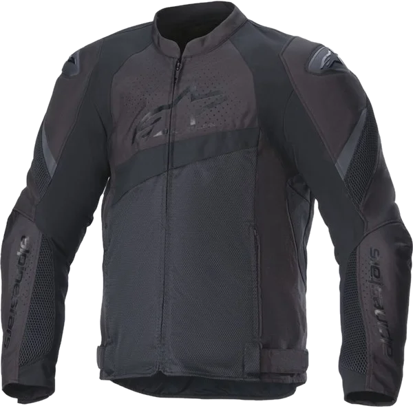 Alpinestars T-GP Plus R V4 Airflow Vented Textile Jacket, Black/Black