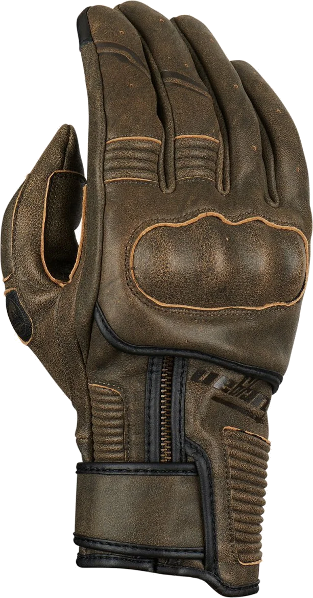 Furygan James Evo Rusted D3o Gloves, Rusted Brown