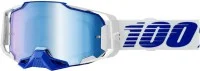 100% Armega Blue Goggle Mirrored Blue