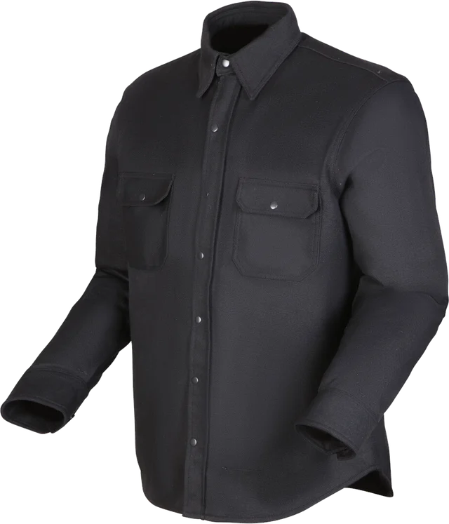 Modeka Colden Motorcycle Shirt, black