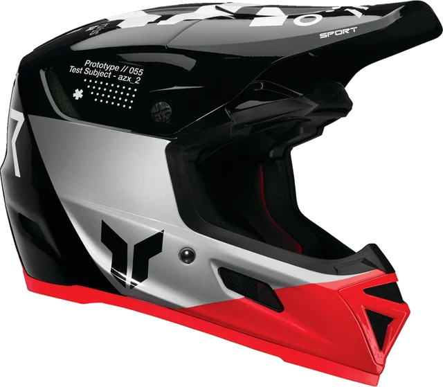 Thor MX Thor Reflex Sport MIPS Strike Helmet, black red
