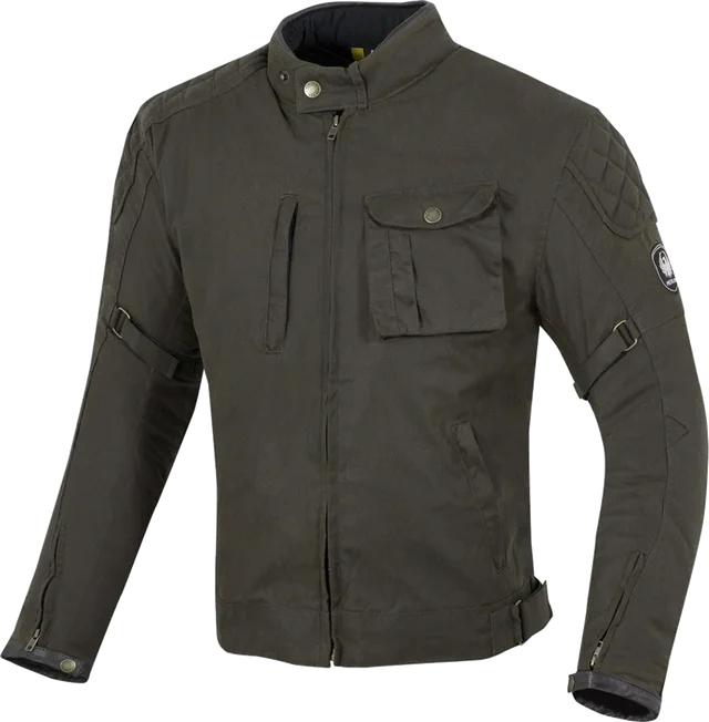 Merlin Lythe Motorcycle Waxed Jacket, black