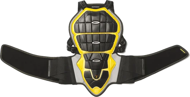 Spidi Back Warrior 145-160 Ladies Back Protector, black/yellow