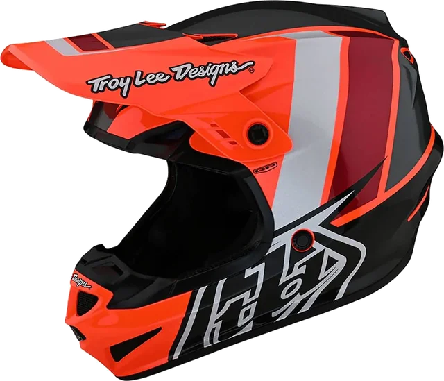 Troy lee designs GP Nova Motocross Helmet, glo orange