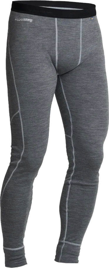 Halvarssons Warm Wool Long Johns - Grey, Grey