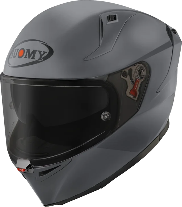 Suomy Speedstar 2 Plain Black Full Face Helmet, Grey